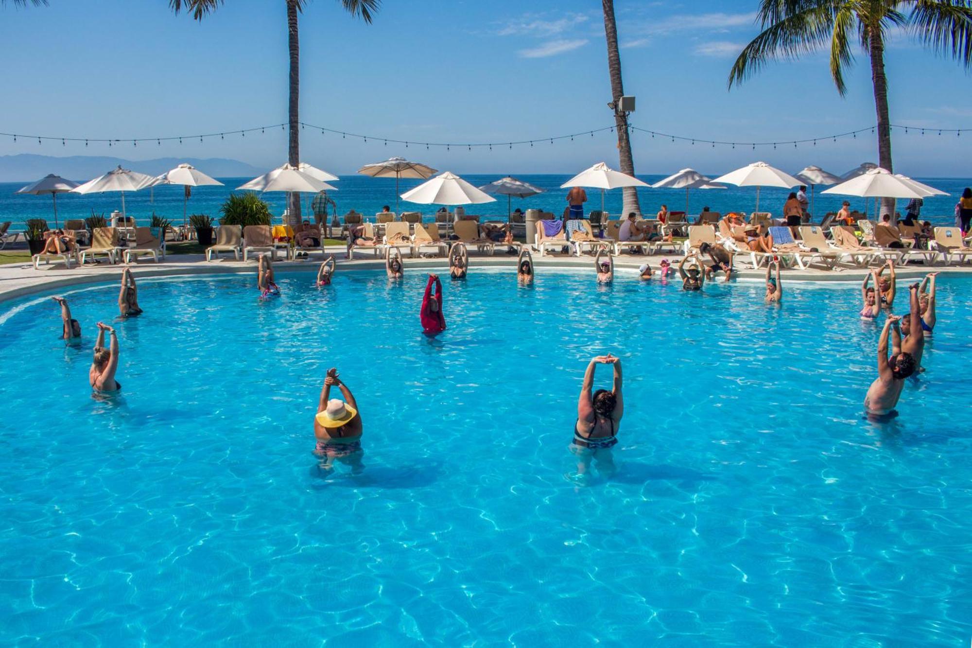 Plaza Pelicanos Club Beach Resort All Inclusive Puerto Vallarta Exteriör bild
